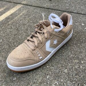 Converse CONS AS-1 Tan and White Sneakers new with tag